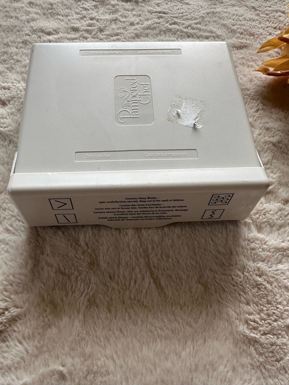 Pampered Chef Ultimate Slicer Blades with Case